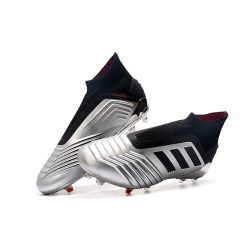 adidas Predator 19+ FG Zapatos - Plata Negro_10.jpg